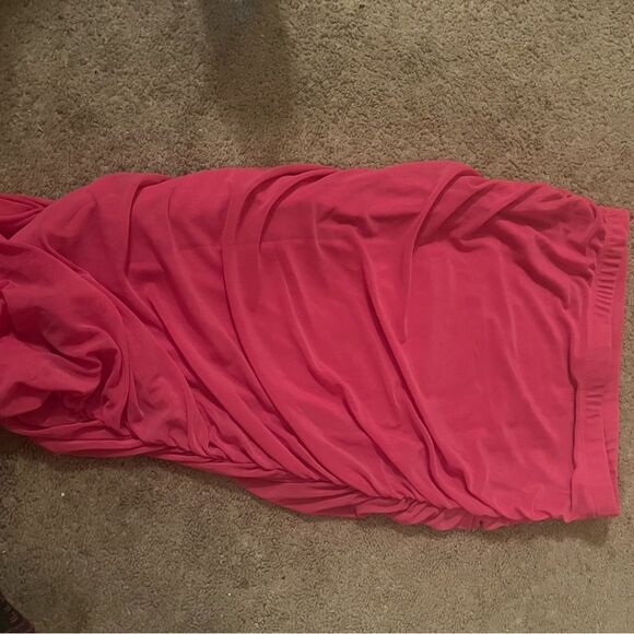 House Of Harlow 1960 2 Piece MIDI Skirt & Top Set Ruched Stretch Mesh sz xs - Picture 11 of 13